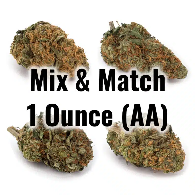1 Ounce with 4 Strains (AA) – Mix & Match – Build Your Own
