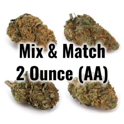 2 Ounces with 4 Strains (AA) – Mix & Match – Build Your Own